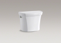 Kohler® 4458-0 Wellworth® Toilet Tank, 1.6 gpf, Left Hand Lever Flush, White