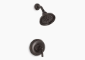 Kohler K-TS10583-4-2BZ Bancroft(R) Rite-Temp(R) Shower Trim Set, Valve not Included - Oil-Rubbed Bronze