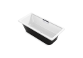 Kohler® 29328-P5-0 Volute™ Bathtub, Soaker, 63 in L x 28-5/16 in W, Center Drain, White