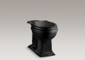 Kohler® 4387-7 Comfort Height® Memoirs® Toilet Bowl, Black, Round Front Shape, 12 in Rough-In, 2-1/8 in Trapway