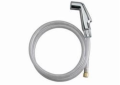 Kohler® 1021724-G Side Spray Assembly, For Use With Model K-15251 Three-hole Kitchen Sink Faucet, Brushed Chrome Plated Spray Head