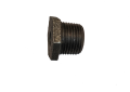 1-1/4 X 1 Inch Black Malleable Iron Bushing