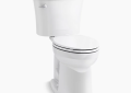 Kohler(R) K-26077-0 Kingston(TM) The Complete Solution(R) Two-Piece Elongated Toilet, 1.28 GPF - White