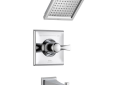 DELTA® T14451 Monitor® 14 Tub and Shower Trim, 2.5 gpm Shower, Polished Chrome