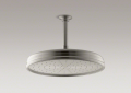 Kohler® 13694-BN Traditional Raincan Shower Head, 2.5 gpm Flow Rate, Ceiling Mount
