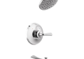 DELTA® T14433 Monitor® 14 Series Tub and Shower Trim, 1.75 gpm Shower, Polished Chrome