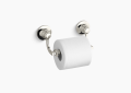 Kohler® 11415-SN Toilet Tissue Holder, Bancroft®, 3-3/4 in H, Metal, Vibrant® Polished Nickel
