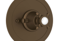 Perrin & Rowe U.5786X-EB/TO Thermostatic Trim Plate Edwardian Era, Bronze
