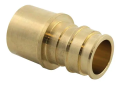 Uponor LF4511515 1-1/2 inch ProPEX Lead Free Brass Sweat Adapter - Expansion x Hub