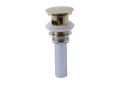 Brizo® RP72414PN Pushbutton Activated Pop-Up Drain Assembly, Polished Nickel, Brass Drain