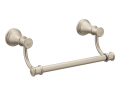Moen® YB6486BN Hand Towel Bar, Belfield™, 9 in L Bar, 5.2 in OAD x 3 in OAH, Aluminum, Brushed Nickel, Import