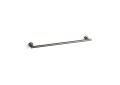 Kohler® 14436-TT 14436 Purist® Wall-Mount Towel Bar, 24 in L Bar, 1-7/8 in OAH 3-1/4 in OAD, Metal