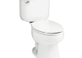 Sterling® 402210-0 2-Piece Toilet With Pro Force® Flushing Technology, Windham®, Elongated Bowl, 15 in H Rim, 10 in Rough-In, 1.6 gpf, White