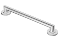 Moen® YG0818CH Designer Grab Bar, Arris™, 18 in L x 1-1/4 in Dia, Polished Chrome, Stainless Steel, Import