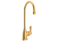 ROHL U.4700ULB-2 Georgian Era Single Lever Single Hole Bar & Food Prep Faucet - Unlacquered Brass