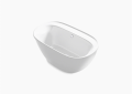 Sterling 95337-0 Spectacle(TM) 60-1/8" x 34-1/4" Freestanding Bath - White