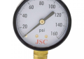 Jones Stephens™ G61160 Pressure Gauge, 0 to 160 psi, 1/4 in MNPT Connection, 2-1/2 in Dial, 2.5-2 %