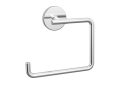 DELTA® 759460 Trinsic® Towel Ring, 6-13/32 in L Bar, 2 in OAD x 5-11/16 in OAH, Polished Chrome, Import