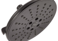 DELTA® 52688-RB Universal Raincan Shower Head, 2 gpm Flow Rate, 3 Sprays, 3-7/16 x 7-11/16 in Head, Import