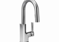 Moen® S62308 Pull-Down Bar Faucet, STo™, Polished Chrome, 1 Handle, 1.5 gpm