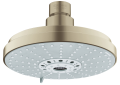 Grohe 27135EN0 Rainshower(TM) Cosmopolitan 160 Shower Head, 6-1/4" - 4 Sprays, 2.5 GPM - Brushed Nickel Infinity Finish