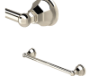 ROHL A688618PN Palladian Wall Mount 18" Single Towel Bar - Polished Nickel