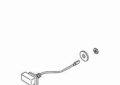 Kohler® 81608-CP Trip Lever Service Kit, Polished Chrome