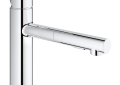 Grohe 31453001 Concetto(TM) Single-Handle Pull-Out Kitchen Faucet Dual Spray 1.5 GPM - StarLight Chrome