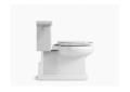 Kohler® 3981-96 1-Piece Toilet, Tresham® Comfort Height®, Compact Elongated Bowl, 16-1/2 in H Rim, 12 in Rough-In, 1.28 gpf, Biscuit