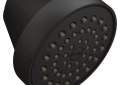 Moen® 6399BL 6399 Align™ Standard Shower Head, 2.5 gpm Min, 1 Sprays, Fixed Mount, 3-5/8 in Head, Domestic