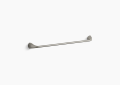 Kohler® 37051-BN Alteo® Towel Bar, 24 in L Bar, 2-1/8 in OAH x 3-1/8 in OAD, Metal