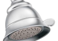 Moen® 3838 Shower Head, 2.5 gpm Min, 4 Sprays, Wall Mount, 3-3/4 x 4-13/16 in Head, Import