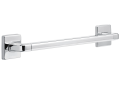 DELTA® 41918 Angular Modern Decorative Grab Bar, 18 in L, Polished Chrome, Stainless Steel, Import