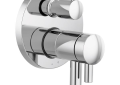Brizo® T75575-PC TempAssure® Thermostatic Valve With Integrated 3-Function Diverter Trim, 7.2 gpm Valve, Polished Chrome