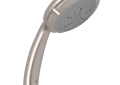 Perrin & Rowe B00102STN Rohl Cross Collection 4-Function Handshower, 4-13/16 in Dia Shower Head Multi-Function Shower Head, 1.8 gpm Flow Rate, 1/2 in Male Connection, Satin Nickel