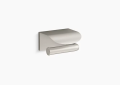 Kohler K-97503-BN Avid(R) Covered Toilet Paper Holder - Vibrant Brushed Nickel