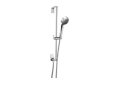 Brizo® 88798-PC Levoir™ Multi-Function Hand Shower With 23-25/32 in L Slide Bar, 3-15/16 in Dia, 1.75 gpm Flow Rate, 60 to 82 in L Hose, 1/2-14 NPSM Connection, Polished Chrome, Import