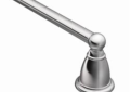 Moen® YB2224CH Brantford™ Towel Bar, 24 in L Bar, 2.05 in OAH 2.96 in OAD, Aluminum, Import
