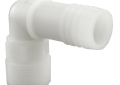 Boshart Industries NME-10 Elbow, 1 in Nominal, MNPT x Insert End Style, Nylon, Import