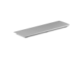 Kohler® 9156-NX Bellwether® Drain Cover, 25-3/8 in L x 7-1/2 in W, Aluminum, Brushed Nickel
