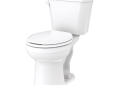 Gerber® GVP31552 Toilet Bowls, Viper, White, Round Shape, 12 in Rough-In, 15-1/2 in H Rim, 2 in Trapway