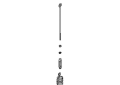 Kohler® 30155 Lift Rod Assembly Kit, For Use With Model K-7223 Bath Drain