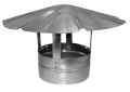 Southwark 9912 12" 26 Gauge Smoke Pipe Shanty Style Chimney Cap