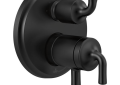 DELTA® T27833-BL Monitor® 17 Series Valve Trim With 3 or 6-Setting Integrated Diverter, 5.8 gpm Valve, Matte Black