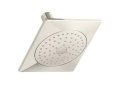 Kohler® 14786-SN Loure® 1-Function Showerhead With Katalyst® Air-Induction Spray, 2.5 gpm Min, 1 Sprays, Wall Mount, 6-5/16 in H x 5-1/4 in W x 3-7/8 in D Head