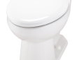 Gerber® GAV21828 Avalanche® ErgoHeight™ Toilet Bowl, White, Elongated Shape, 10, 12 and 14 in Rough-In, 16-1/2 in H Rim