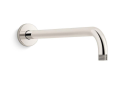 Kohler® 26322-SN 26322 Statement® Wall Mount Rainhead Arm and Flange, 1/2, 1/4 in NPT Connection