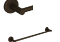 Rohl® LO1/24TCB Lombardia Transitional Towel Bar, 24 in L Bar