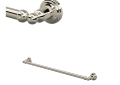 ROHL U.6941PN  Edwardian Wall Mount 25 1/2" Single Towel Bar - Polished Nickel