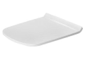 DURAVIT 0060590000 Removable Soft Close Toilet Seat, Elongated Bowl, Close Front Front, Plastic, White, Import